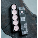 TL Candles sojas vaska tējas sveču komplekts ar rožu un medus aromātu, 5gb.